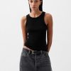 Modern Rib Halter Tank Top