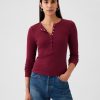 Modern Rib Henley T-Shirt