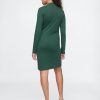 Modern Rib Mockneck Mini Dress