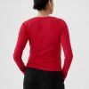 Modern Rib Square-Neck Top