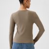 Modern Rib Square-Neck Top Modern Rib Square-Neck Top