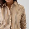 Organic Cotton Cropped Shirt