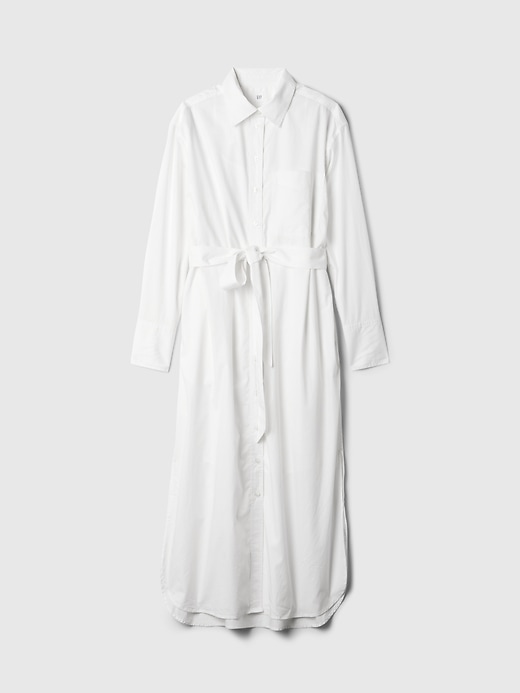Organic Cotton Maxi Shirtdress Organic Cotton Maxi Shirtdress
