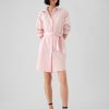 Organic Cotton Oxford Mini Shirtdress