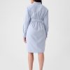 Organic Cotton Oxford Mini Shirtdress