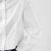 Organic Cotton Poplin Barrel Sleeve Cropped Shirt
