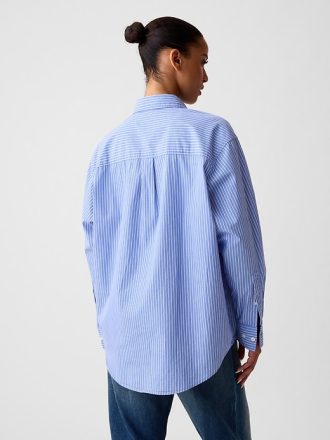 Organic Cotton Poplin Big Shirt