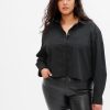 Organic Cotton Poplin Cropped Shirt