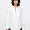 Organic Cotton Poplin Long Shirt