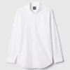 Organic Cotton Poplin Long Shirt