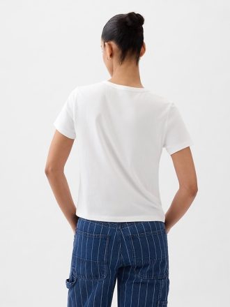 Organic Cotton Vintage Shrunken T-Shirt