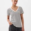 Organic Cotton Vintage V-Neck T-Shirt