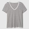 Organic Cotton Vintage V-Neck T-Shirt