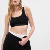 Organic Stretch Cotton Gap Logo Bralette