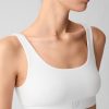 Organic Stretch Cotton Gap Logo Bralette