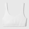 Organic Stretch Cotton Gap Logo Bralette