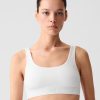 Organic Stretch Cotton Gap Logo Bralette
