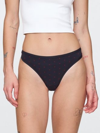 Organic Stretch Cotton Thong