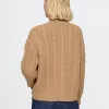 Oversized Cable-Knit Cardigan