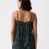 Pleated Satin Cami