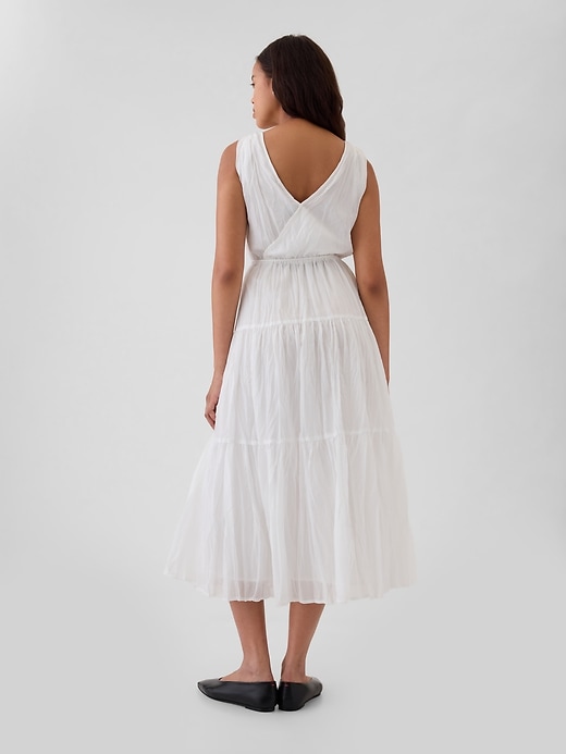 Pleated Tiered Maxi Dress Pleated Tiered Maxi Dress