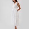 Pleated Tiered Maxi Dress Pleated Tiered Maxi Dress