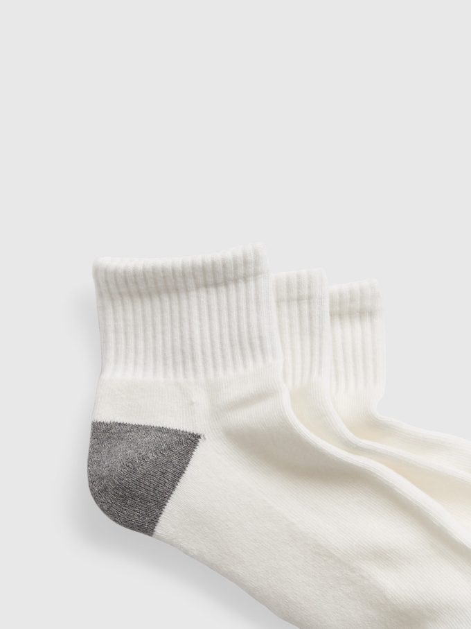 Quarter Crew Socks (3-Pack)