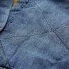 Quilted Denim Shirt Jacket