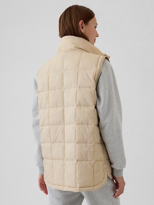 Recycled Lightweight Quilted Puff Vest Recycled Lightweight Quilted Puff Vest