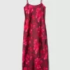 Recycled Satin Maxi Slip Dress