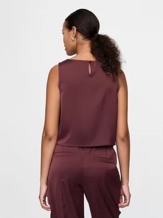Recycled Satin Shell Tank