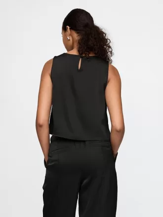 Recycled Satin Shell Tank Recycled Satin Shell Tank