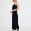 Recycled Velvet Maxi Slip Dress Recycled Velvet Maxi Slip Dress