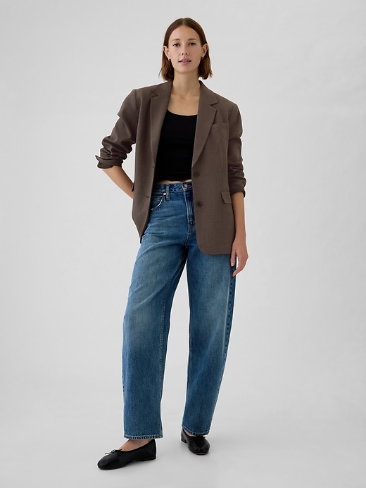 Relaxed Plaid Blazer Relaxed Plaid Blazer