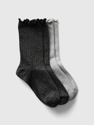 Ruffle Crew Socks (2-Pack) Ruffle Crew Socks (2-Pack)