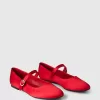 Satin Ballet Flats