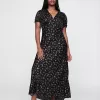Satin Lace-Trim Floral Maxi Dress Satin Lace-Trim Floral Maxi Dress