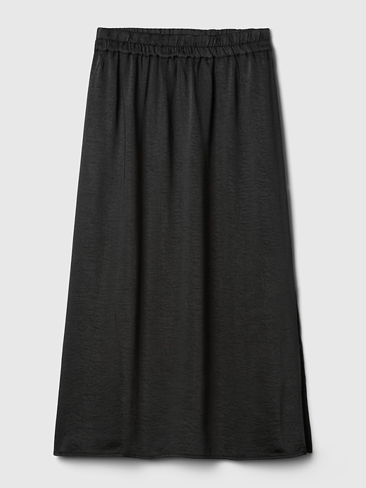 Satin Midi Skirt Satin Midi Skirt