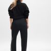 Seamed Straight Leg Track Pants