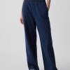 Seamed Wide-Leg Sweatpants