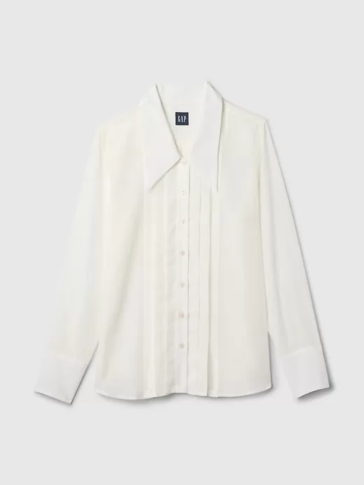 Sheer Classic Tuxedo Shirt Sheer Classic Tuxedo Shirt