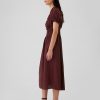 Smocked Midi Dress
