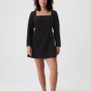 Square-Neck Mini Dress Square-Neck Mini Dress