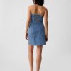 Strapless Denim Mini Dress