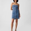 Strapless Denim Mini Dress