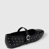 Studded Vegan Leather Ballet Flats