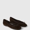 Suede Ballet Flats