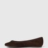 Suede Ballet Flats
