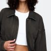 Sweatshirt Denim Bomber Jacket