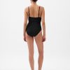 Tie-Knot Cutout One-Piece Swimsuit